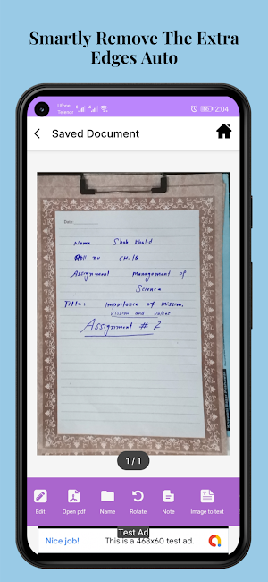 MyScanner:  Document Scanner Screenshot 2