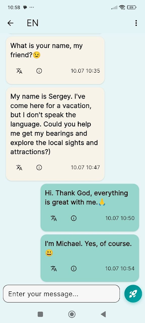 Easy Communication Messenger Screenshot 3