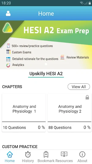 UpSkilly HESI A2 Exam Prep Screenshot 0