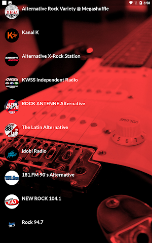 Alternative Rock Radios Live Screenshot 3