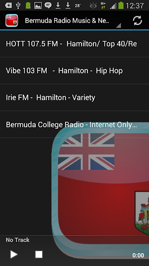 Bermuda Radio Music & News Screenshot 0