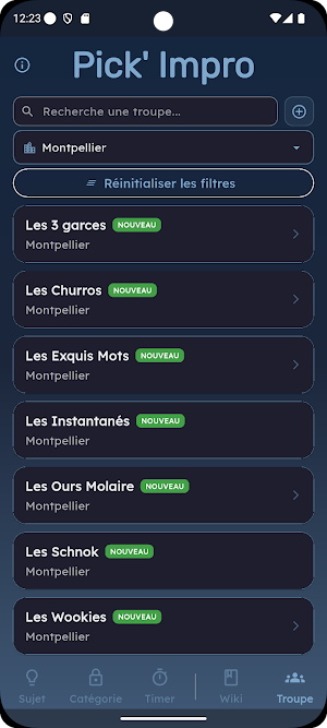 Pick' Impro Screenshot 1