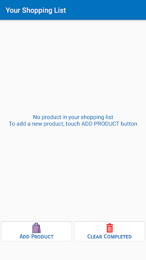 Shopping List Screenshot 0