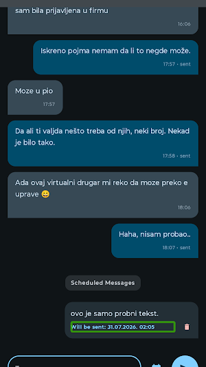 YugoSoft Messages Screenshot 3