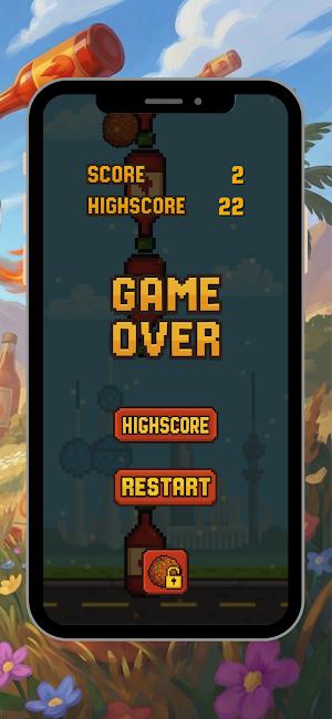 Falafell: Flappy Falafel Game Screenshot 3