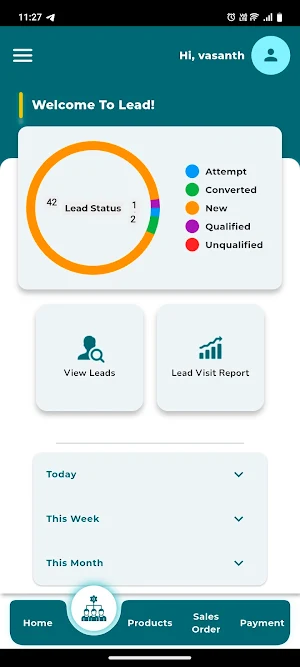 SalesCrest – Field Sales CRM Screenshot 1