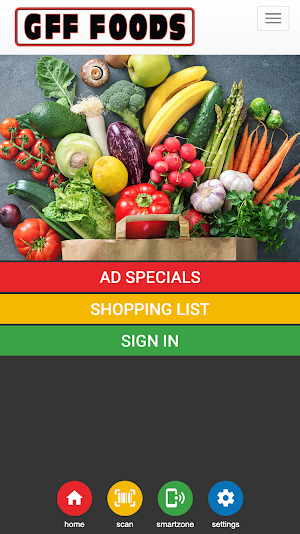 GFF FOODS Screenshot 1