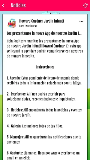 Howard Gardner Jardín Infantil Screenshot 0