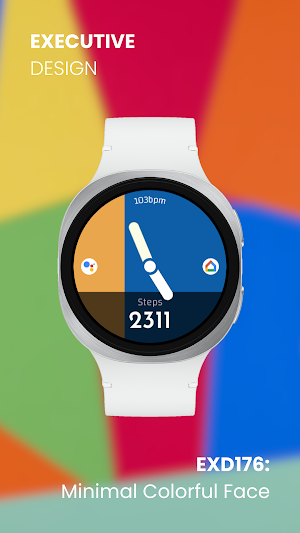 EXD176: Minimal Colorful Face Screenshot 1