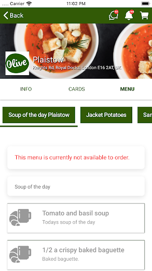 Catering at Tate and Lyle Sugars Screenshot 1
