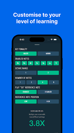 PitchMe - Perfect Ear Trainer Screenshot 3