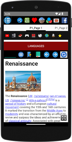 Renaissance - History Screenshot 1