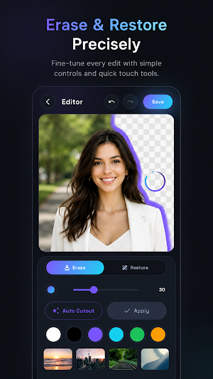 Cutout AI: Background Eraser Screenshot 1