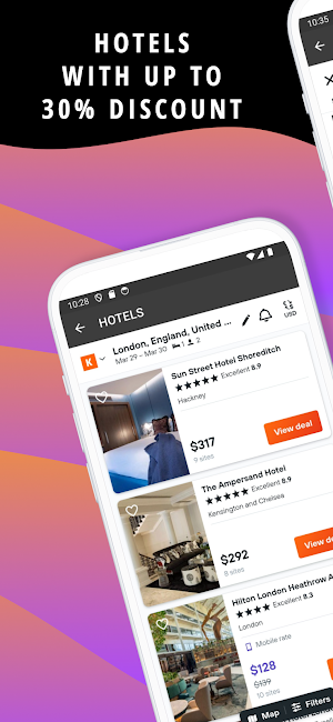 London Hotels Screenshot 1