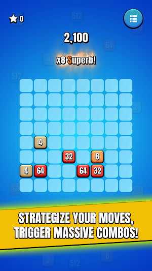 2048 TetraDrop Screenshot 1