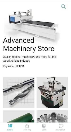 Advanced Machinery Store Screenshot 0