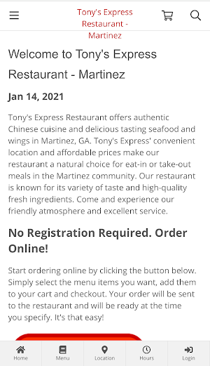 Tony's Express - Martinez Screenshot 2