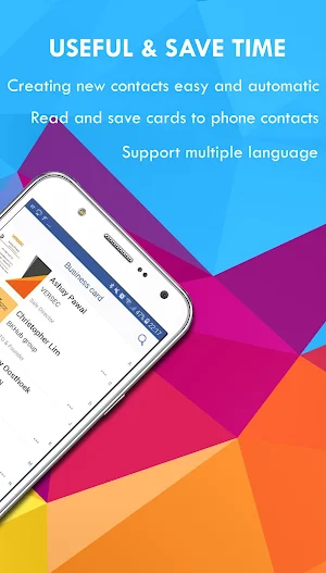 Smart Business Card Reader Screenshot 1