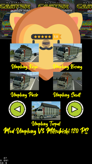 Mod Truck Canter Knalpot Serigala Screenshot 3
