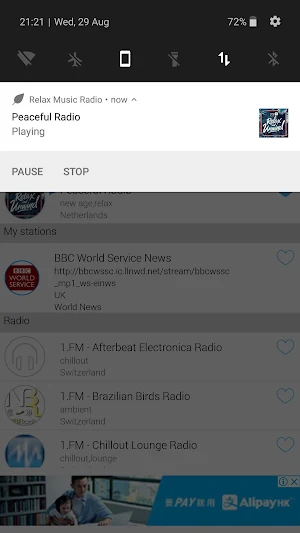 Relax Music Radio Screenshot 3