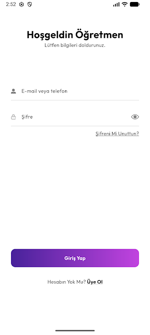 SmartTalk - Öğretmen Screenshot 0