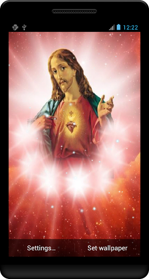 Jesus Christ Live Wallpaper Screenshot 2