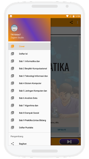 Buku Siswa Informatika SMP/MTs Kelas 7 Screenshot 1