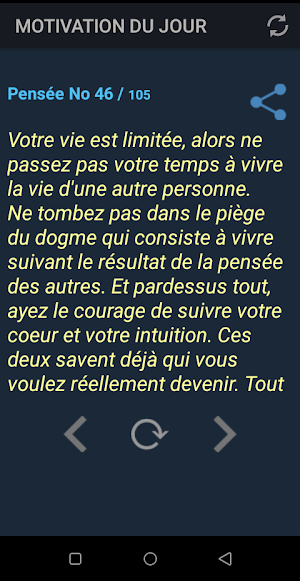 La motivation à la réussite Screenshot 2