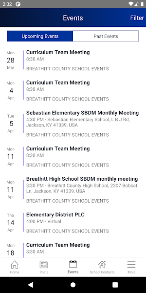 Breathitt County Schools Screenshot 2