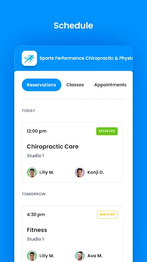 Sports Performance Chiro & PT Screenshot 2
