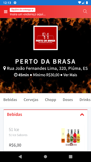 Perto Da Brasa Screenshot 0