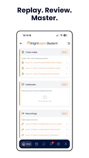 BrightLearn Portal Screenshot 2