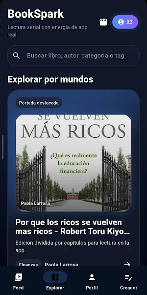 BookSpark Screenshot 1