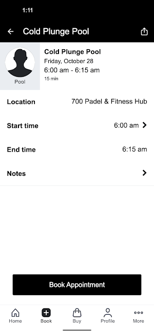 700 Padel & Fitness Hub Screenshot 2