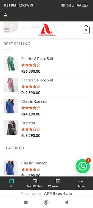 Abubaker Fashion Store Screenshot 2