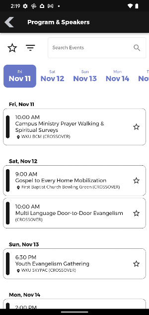 Kentucky Baptist Convention Screenshot 1