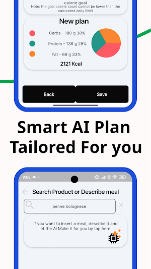 Live Longer - AI Calorie App Screenshot 2