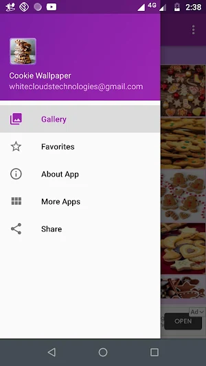 Cookie Wallpaper Gallery Screenshot 0