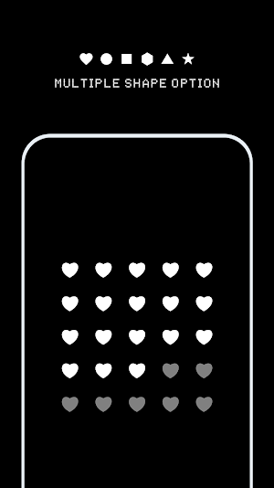 Dots Live Wallpaper - Battery Screenshot 1