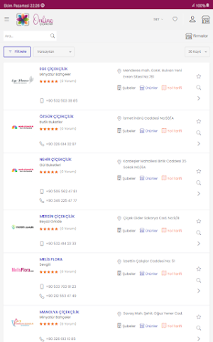 Online Çiçekçiler Screenshot 3
