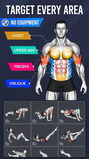 Home Workout - Fitness App Screenshot 2