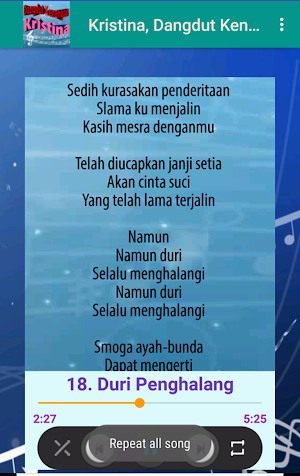 Dangdut Kenangan Kristina Screenshot 3