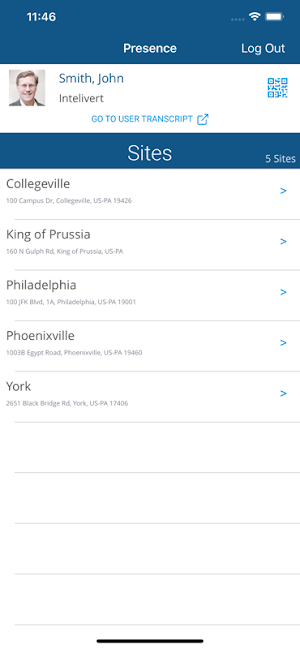 Intelivert Presence Screenshot 1
