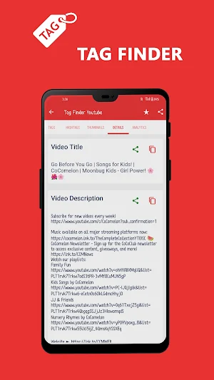 Tag Finder : Tag Tool Screenshot 3