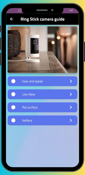 Ring Stick camera guide Screenshot 3