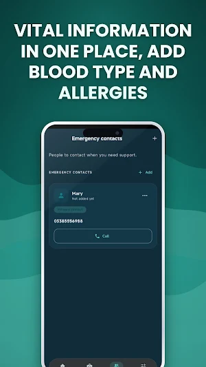 Emergency Card: Medical ID Screenshot 1