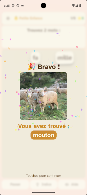 Jeu de lecture et de syllabes Screenshot 2