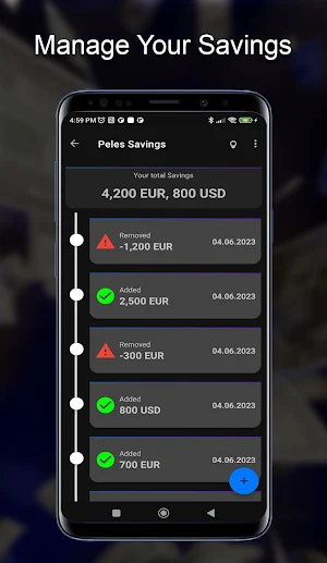 Peles Savings Screenshot 0