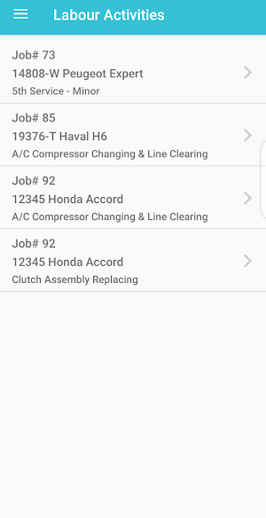 Speed - Workshop Management Software Screenshot 2