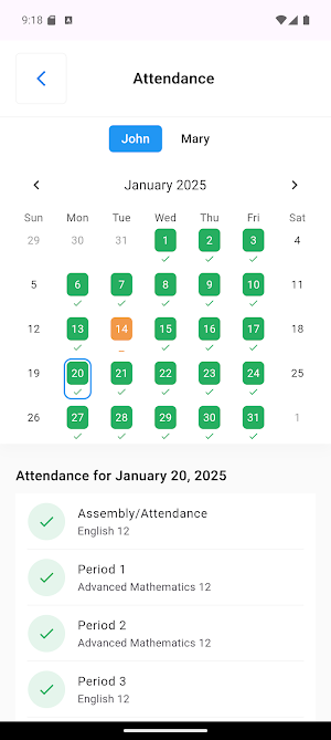 MySchool Parent & Student App Screenshot 3